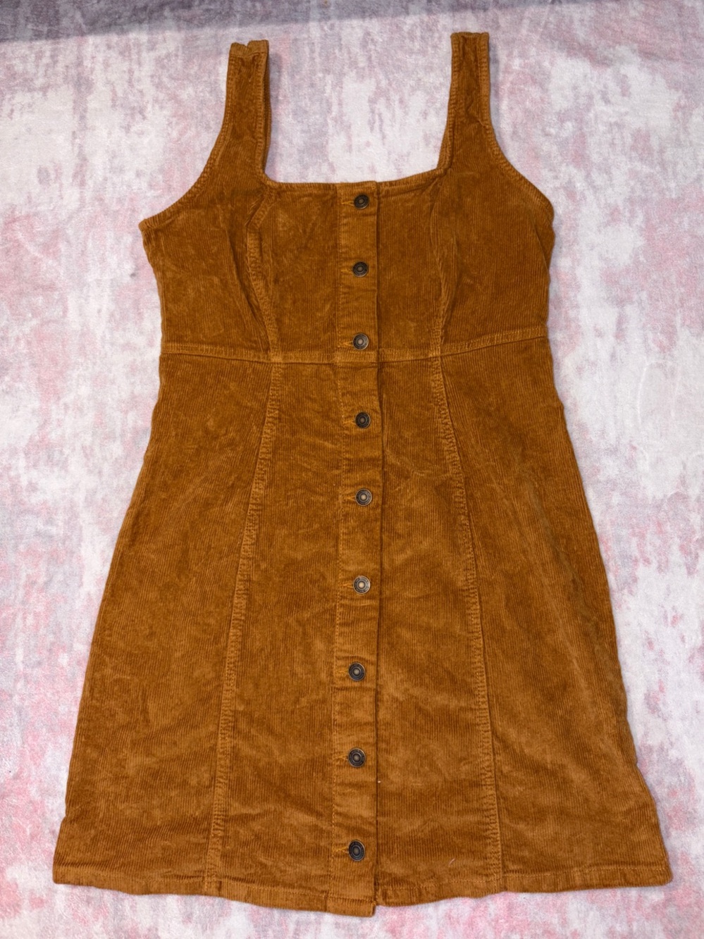 Women’s Button-Front Corduroy Dress